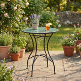 60cm Round Garden Bistro Table