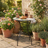 60cm Round Garden Bistro Table