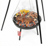 52cm Hanging Tripod Firebowl BBQ