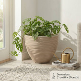 Large Round Modern Plant Pot