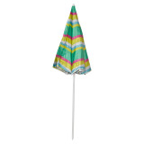 170cm Tilt Beach Umbrella Assorted Colours