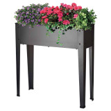 75cm Metal Raised Planter Box