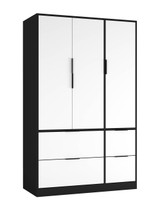 FUJI 3 Door 4 Drawer Wardrobe