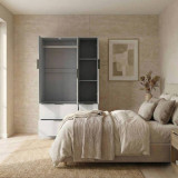 FUJI 3 Door 4 Drawer Wardrobe