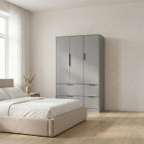 FUJI 3 Door 4 Drawer Wardrobe