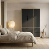 FUJI 3 Door 4 Drawer Wardrobe