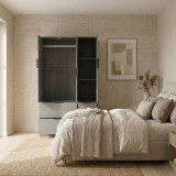 FUJI 3 Door 4 Drawer Wardrobe