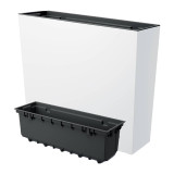 Urbi Case Tall Plastic Flower Pot