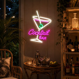 Cocktail Bar LED Neon Wall Sign