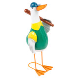 Sports Duck Metal Garden Ornament Statue