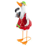 Sports Duck Metal Garden Ornament Statue
