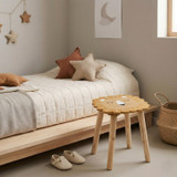 Wooden Animal Face Children's Stool