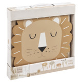 Wooden Animal Face Children's Stool