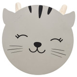 Wooden Animal Face Children's Stool
