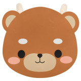 Wooden Animal Face Children's Stool