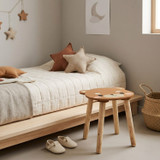 Wooden Animal Face Children's Stool