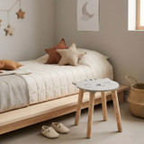 Wooden Animal Face Children's Stool