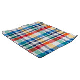 127x152cm Waterproof Picnic Blanket 3 Assorted Colours