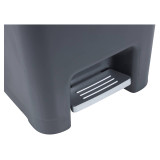 Easy Open Plastic Kitchen Pedal Bin