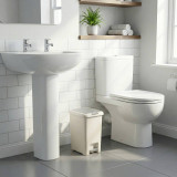 Easy Open Plastic Kitchen Pedal Bin