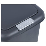 Easy Open Plastic Kitchen Pedal Bin