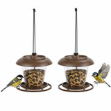 1/2/3 x Avian Plastic Bird Feeder