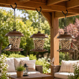 1/2/3 x Avian Plastic Bird Feeder