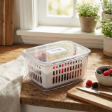 Fridge Organiser Basket Set - 1.6L & 3.6L