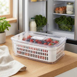 Fridge Organiser Basket Set - 1.6L & 3.6L