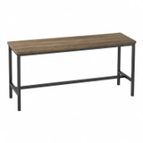Set of 2 Industrial Dining Bench