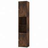Tall Bathroom Storage Cabinet with 2 Doors