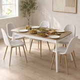Centre Extending Dining Table 120-160cm