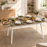 Centre Extending Dining Table 120-160cm