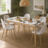 Centre Extending Dining Table 120-160cm