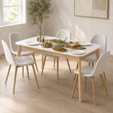 Centre Extending Dining Table 120-160cm