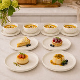 Stoneware Dinner Set with Plates & Bowls