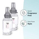 4 700ml Clear Mild Foam Hand Soap Refills ADX-7