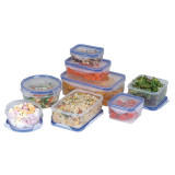 16PCS Clip Lock Food Storage Box Set