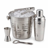 5Pc Stainless Steel Barware Set