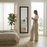 Wooden Full Length Wall Mirror 36.7x110cm