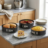 3PC Non Stick Springform Cake Tin Set