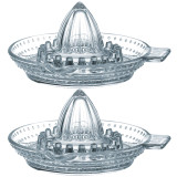Glass Lemon Squeezer Manual Citrus Juicer