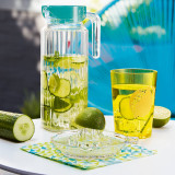 Glass Lemon Squeezer Manual Citrus Juicer