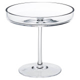 Elegant Crystallin Petite Footed Glass Service Plate