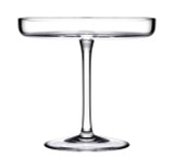 Elegant Crystallin Petite Footed Glass Service Plate