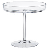 Elegant Crystallin Petite Footed Glass Service Plate