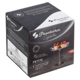 Elegant Crystallin Petite Footed Glass Service Plate