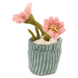 Weighted Plush Flower Pot Door Stopper