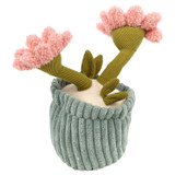 Weighted Plush Flower Pot Door Stopper