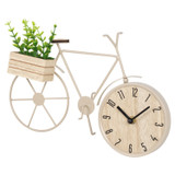 Bicycle Table Clock w/ Planter